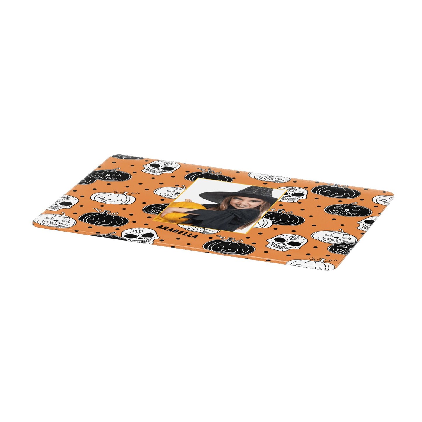 Halloween Pumpkins Photo Upload Apple MacBook Case Only