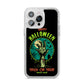 Halloween Zombie Hand iPhone 14 Pro Max Glitter Tough Case Silver