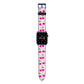 Happy Cherry Apple Watch Strap with Blue Hardware
