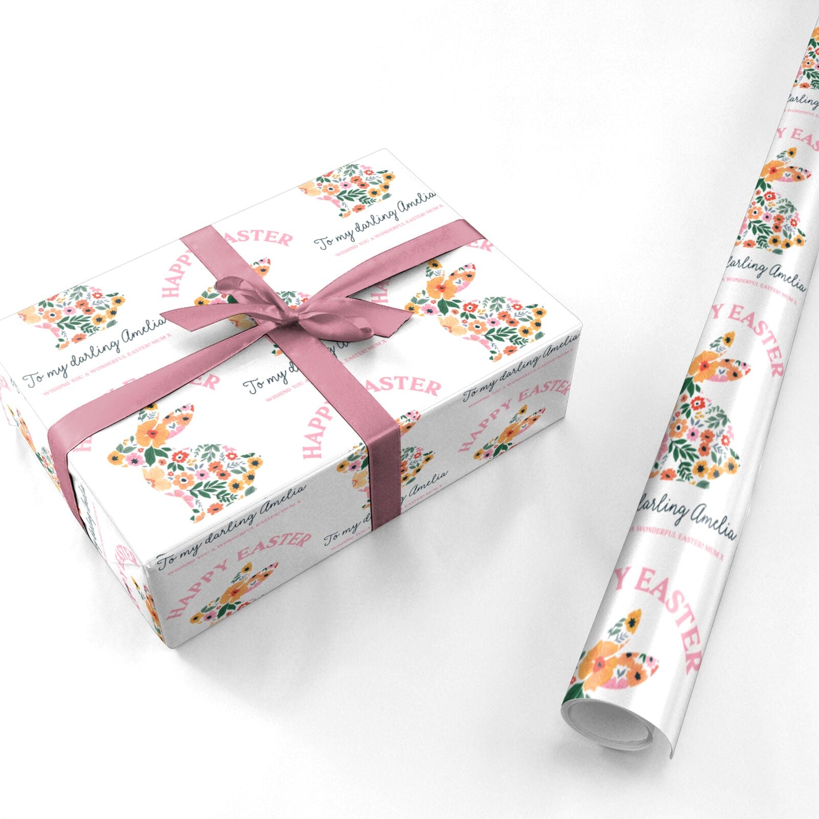 Happy Easter Personalised Wrapping Paper