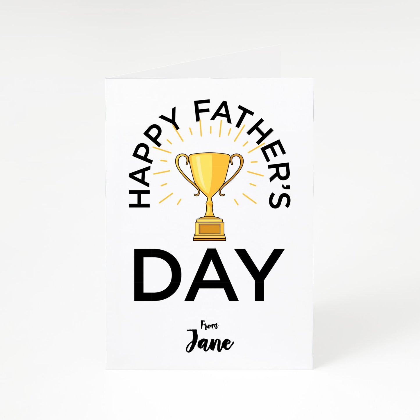 Happy Fathers Day A5 Greetings Card