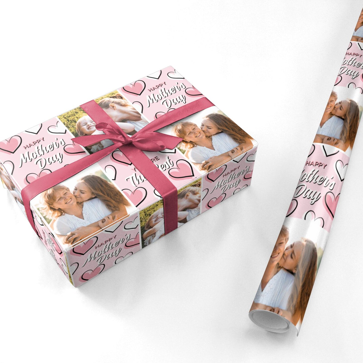 Happy Mothers Day Personalised Wrapping Paper