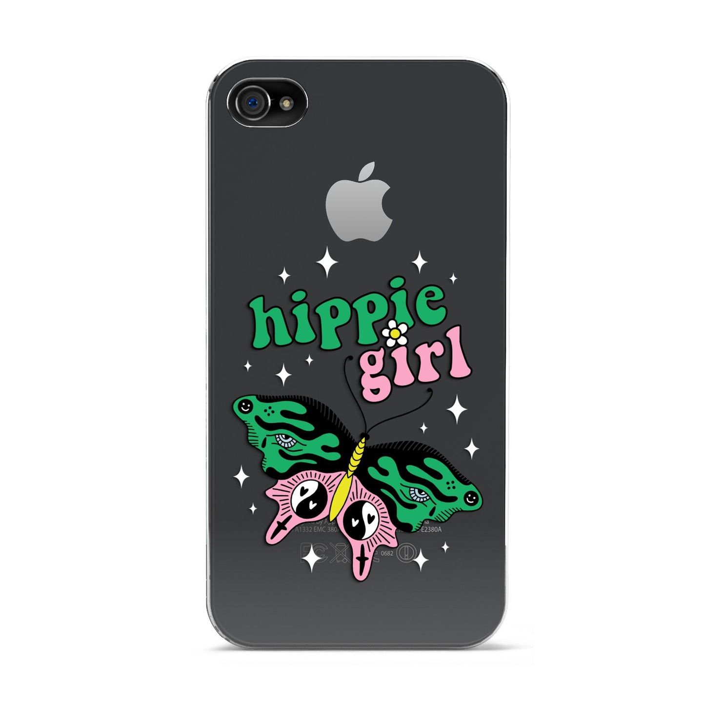 Hippie Girl Apple iPhone 4s Case