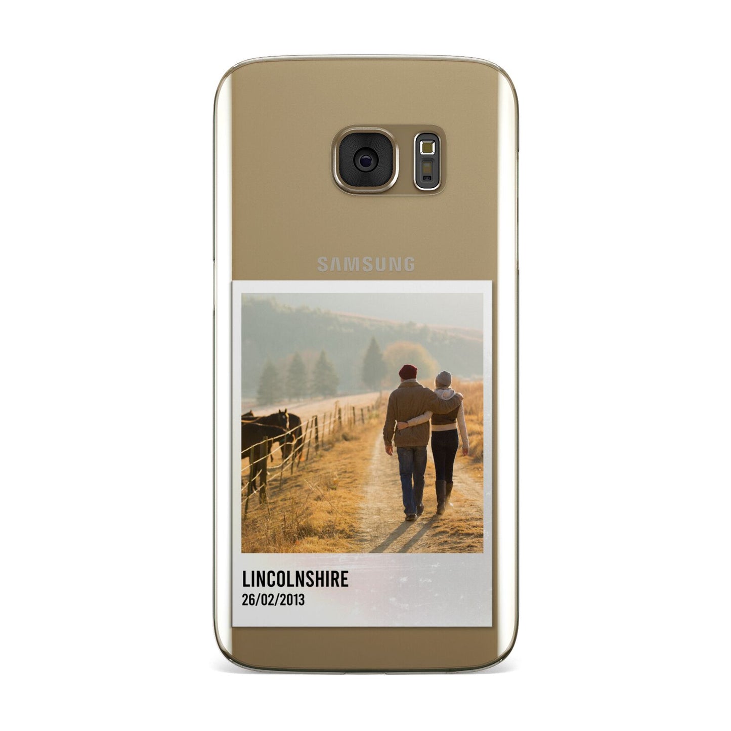 Holiday Memory Personalised Photo Samsung Galaxy Case
