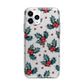 Holly berry Apple iPhone 11 Pro Max in Silver with Bumper Case