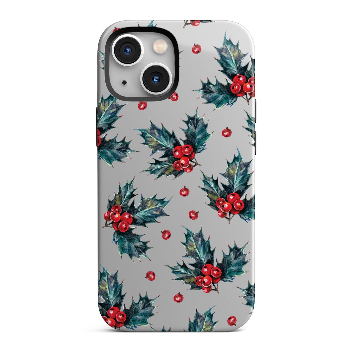 Holly berry iPhone 13 Mini Full Wrap 3D Tough Case