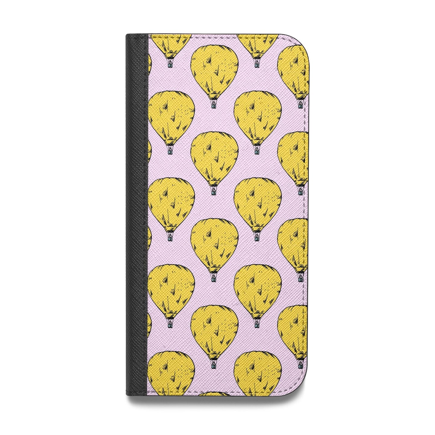 Hot Air Balloon Vegan Leather Flip Samsung Case
