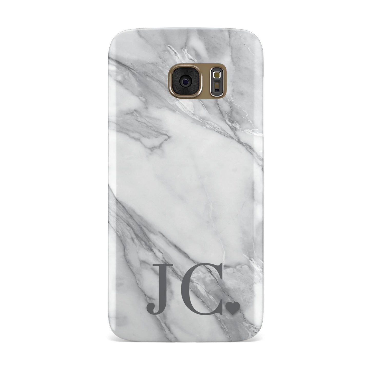 Initials Love Heart Samsung Galaxy Case