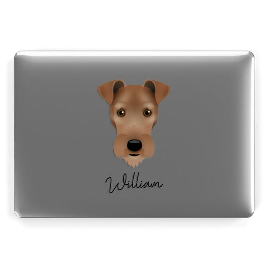 Irish Terrier Personalised Apple MacBook Case
