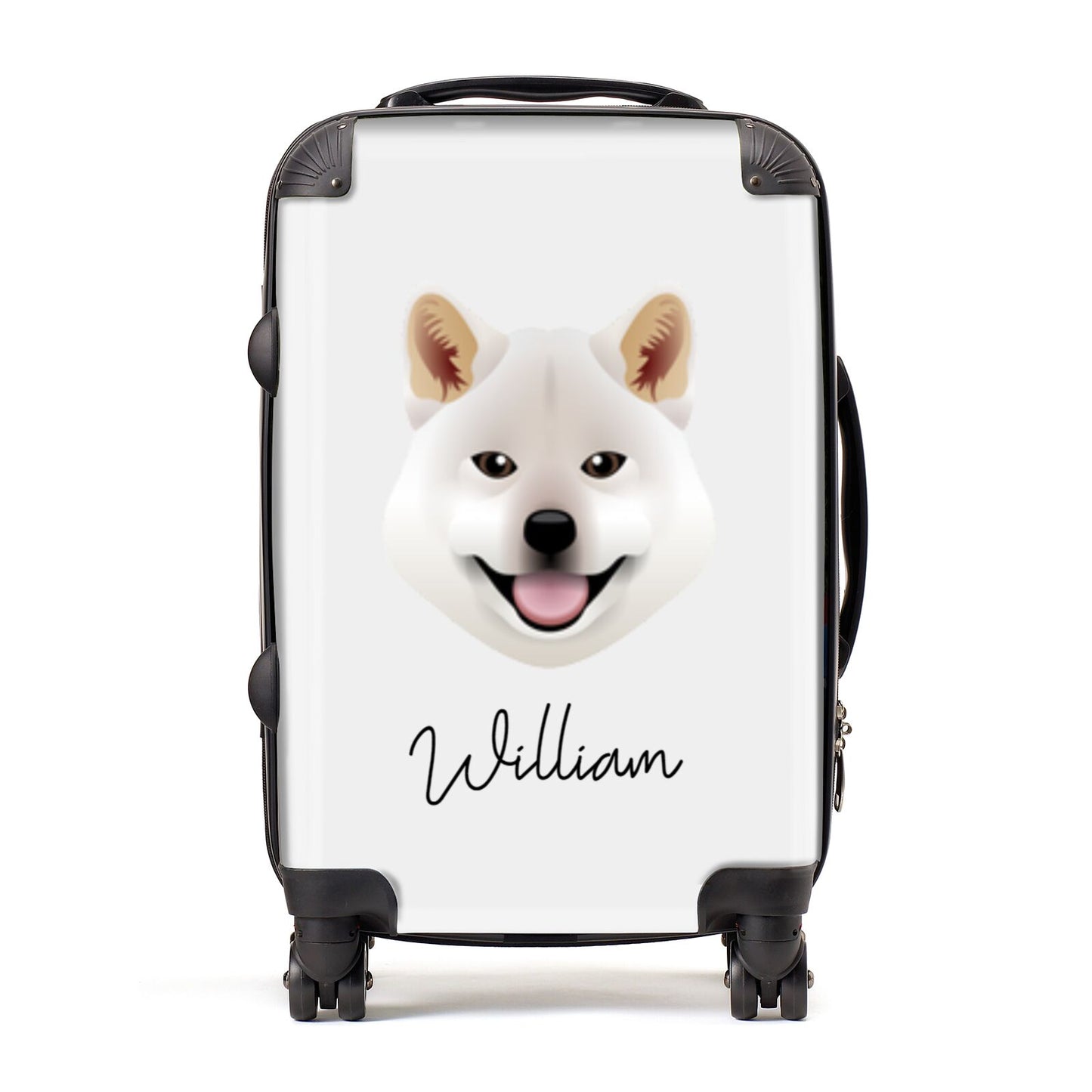 Japanese Shiba Personalised Suitcase
