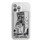 King of Swords Monochrome iPhone 13 Pro Max TPU Impact Case with White Edges