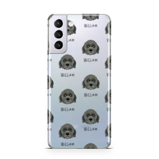 Lachon Icon with Name Samsung S21 Plus Phone Case