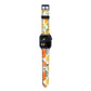 Lemons and Oranges Apple Watch Strap Size 38mm with Blue Hardware