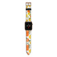 Lemons and Oranges Apple Watch Strap with Gold Hardware