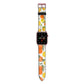 Lemons and Oranges Apple Watch Strap with Rose Gold Hardware