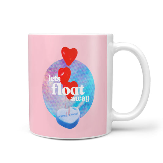 Lets Float Away Valentine 10oz Mug