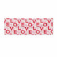 Love Valentine 6x2 Vinly Banner with Grommets