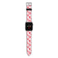 Love Valentine Apple Watch Strap with Silver Hardware