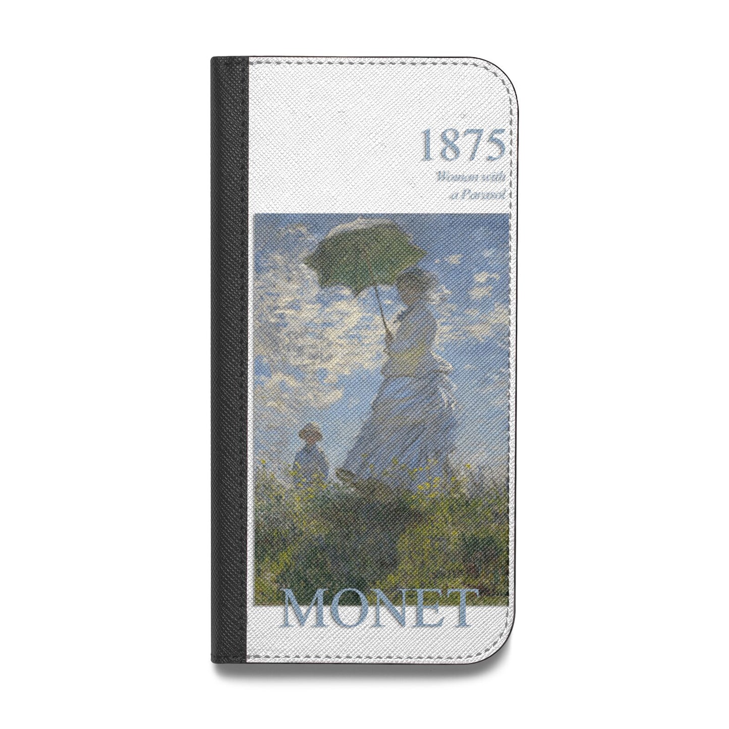 Madame Monet And Her Son By Claude Monet Vegan Leather Flip Samsung Case