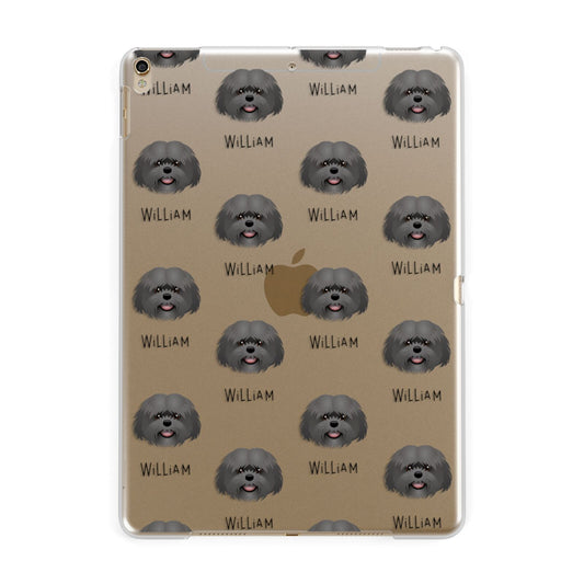 Mal Shi Icon with Name Apple iPad Gold Case