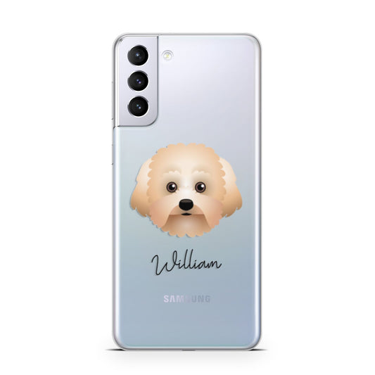 Malti Poo Personalised Samsung S21 Plus Phone Case