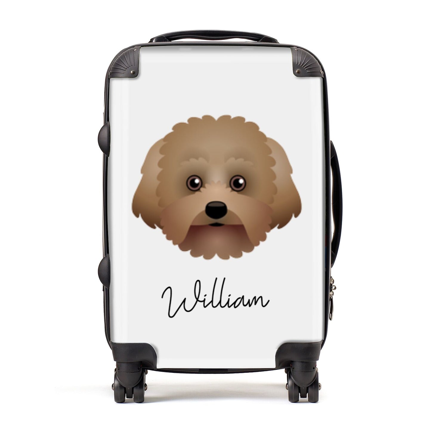 Malti Poo Personalised Suitcase