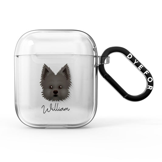 Maltipom Personalised AirPods Clear Case