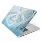 Marble Apple MacBook Case Side View