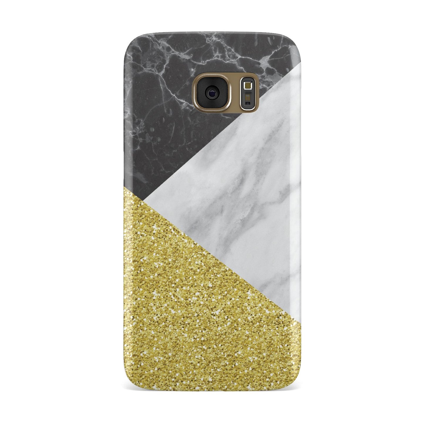 Marble Black Gold Samsung Galaxy Case