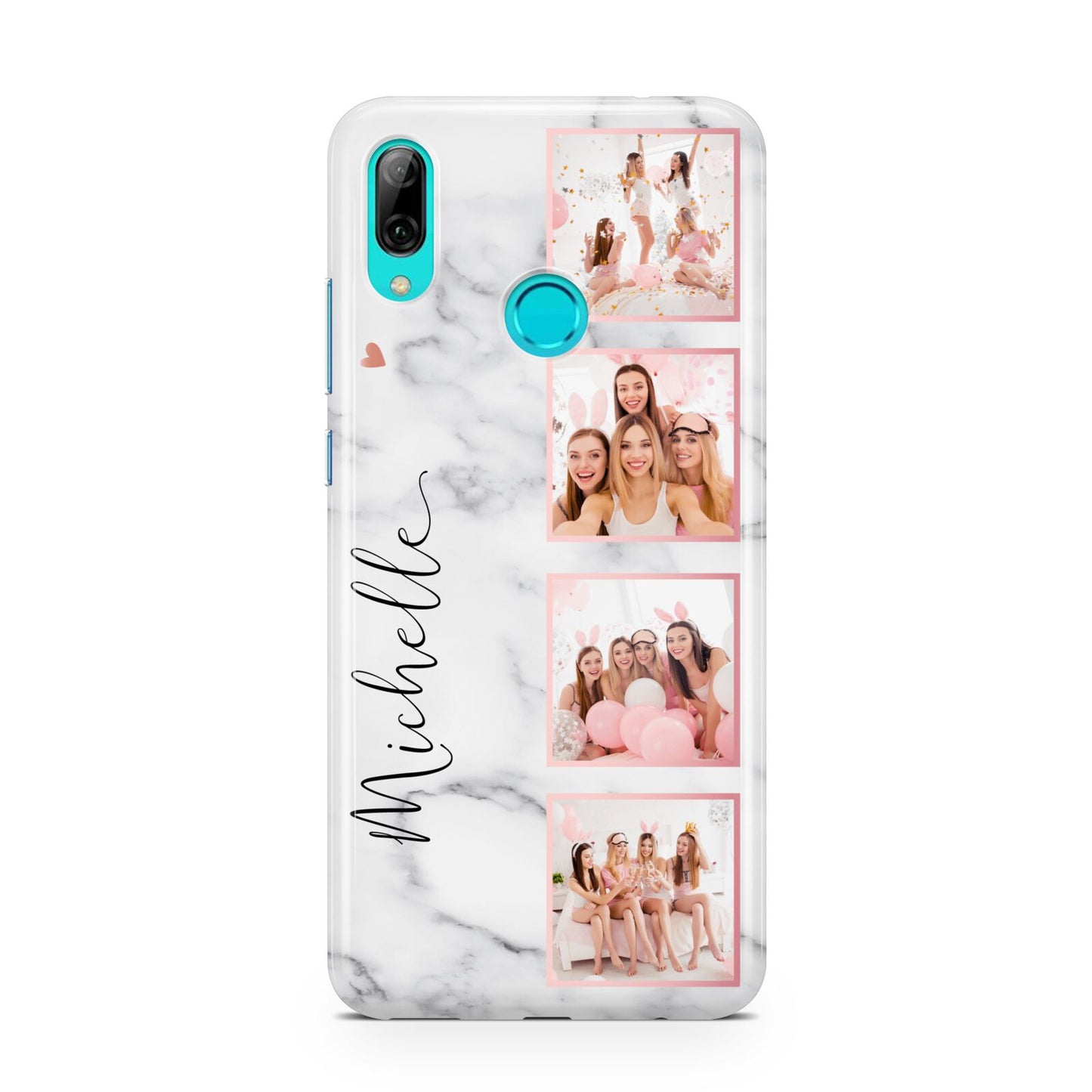 Marble Photo Strip Personalised Huawei P Smart 2019 Case