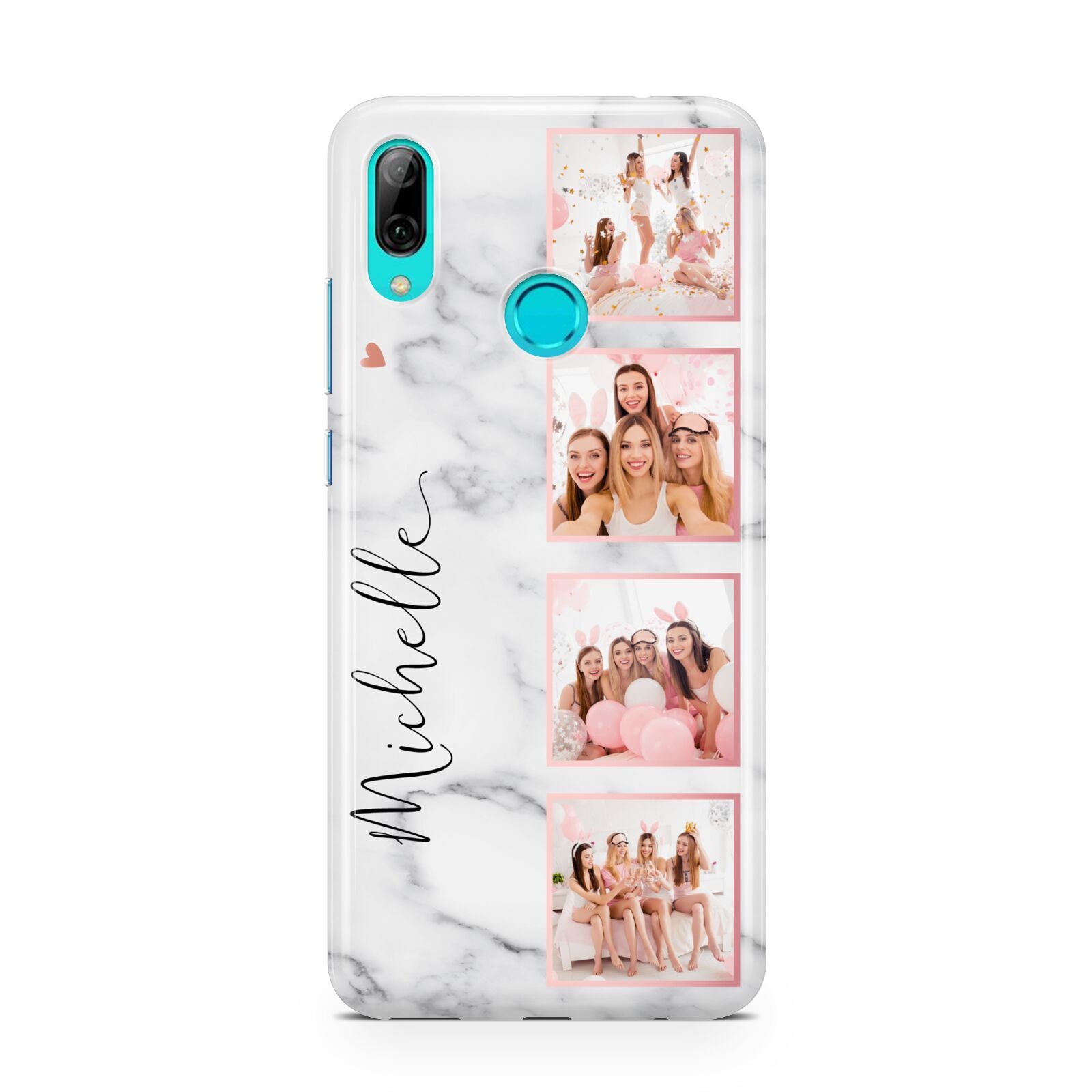 Marble Photo Strip Personalised Huawei P Smart 2019 Case