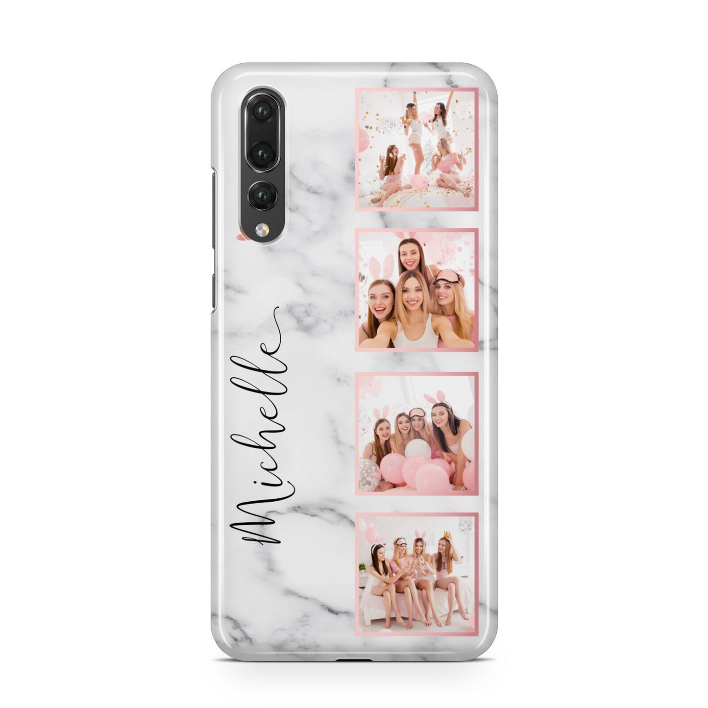 Marble Photo Strip Personalised Huawei P20 Pro Phone Case