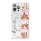 Marble Photo Strip Personalised iPhone 13 Pro Max Full Wrap 3D Snap Case