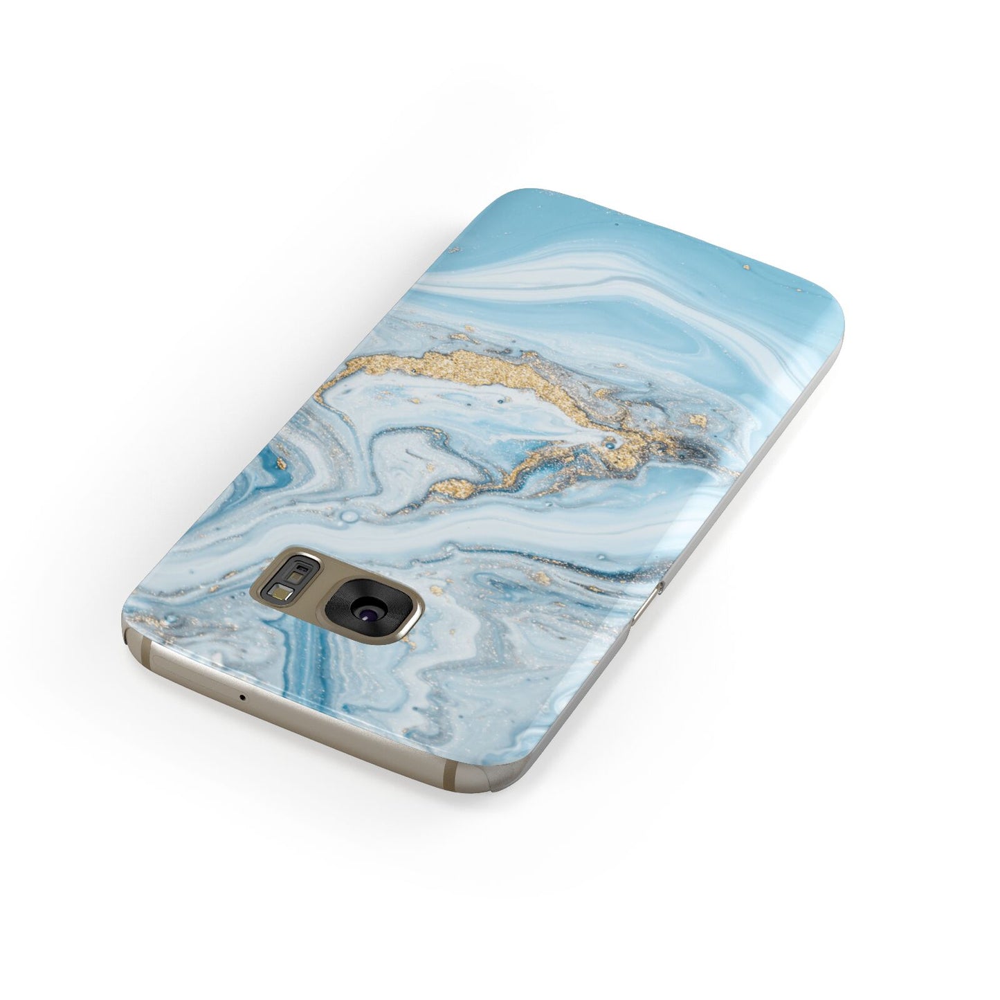 Marble Samsung Galaxy Case Front Close Up