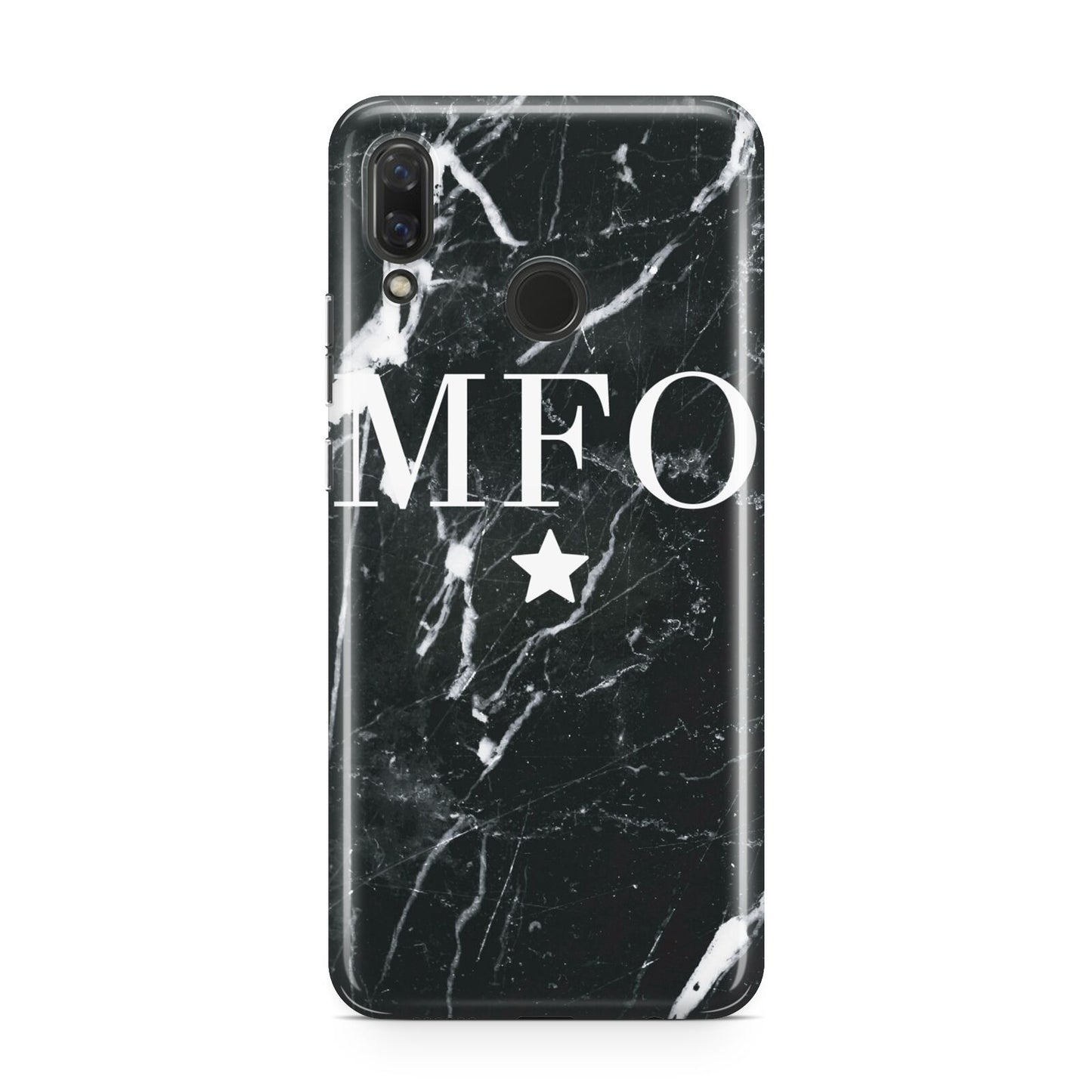 Marble Star Initials Personalised Huawei Nova 3 Phone Case