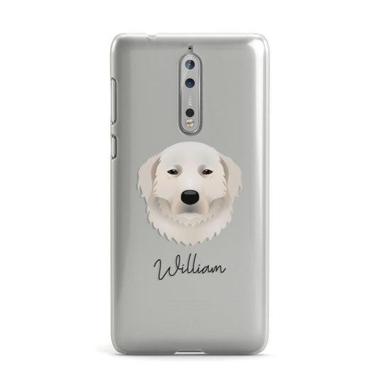 Maremma Sheepdog Personalised Nokia Case