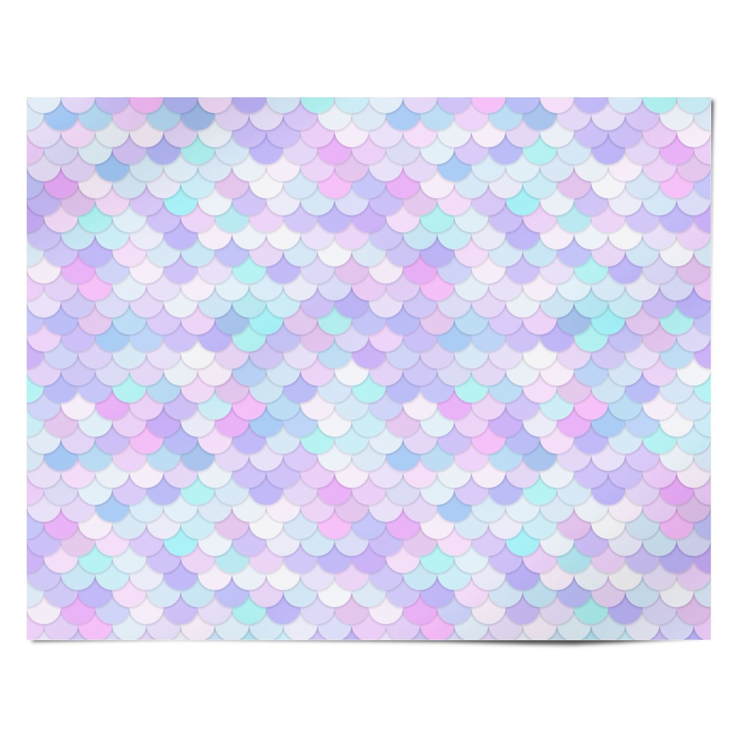 Mermaid Personalised Wrapping Paper Alternative