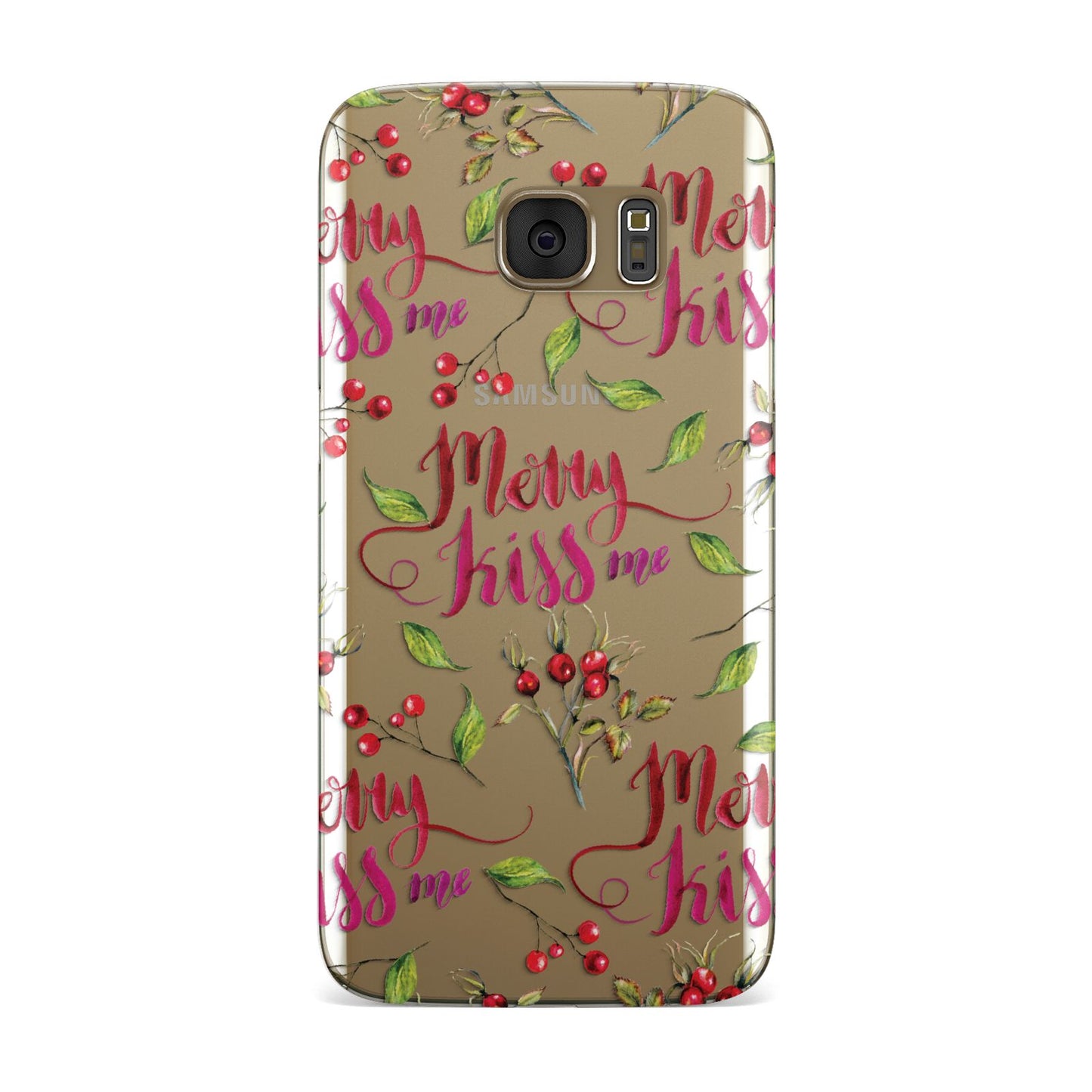 Merry kiss me Samsung Galaxy Case