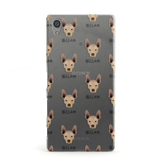 Mexican Hairless Icon with Name Sony Xperia Case