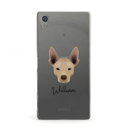 Mexican Hairless Personalised Sony Xperia Case