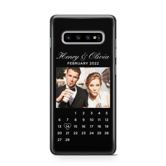 Milestone Date Personalised Photo Protective Samsung Galaxy Case