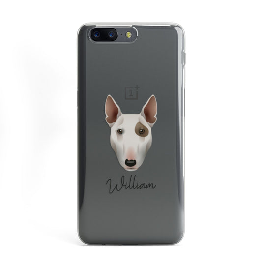 Miniature Bull Terrier Personalised OnePlus Case