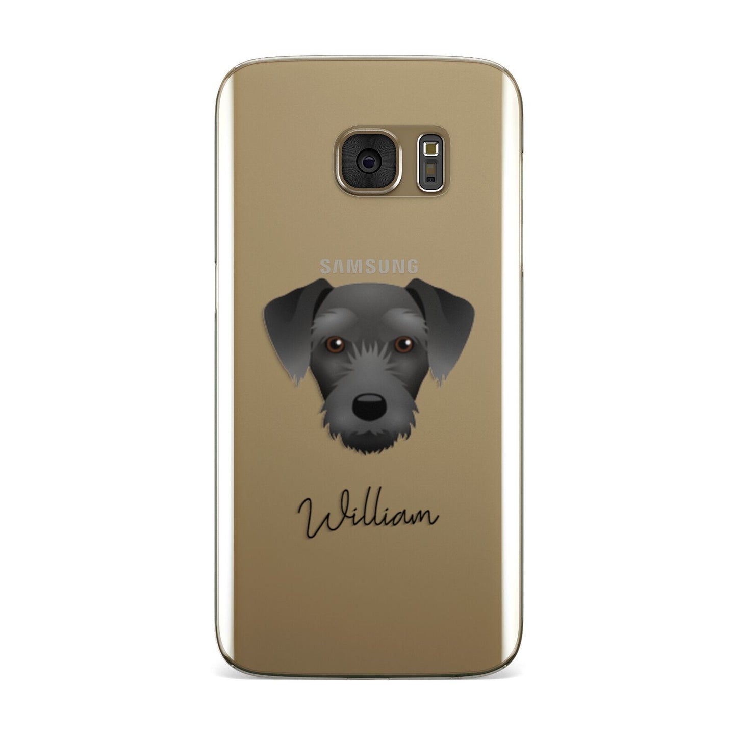 Miniature Schnoxie Personalised Samsung Galaxy Case