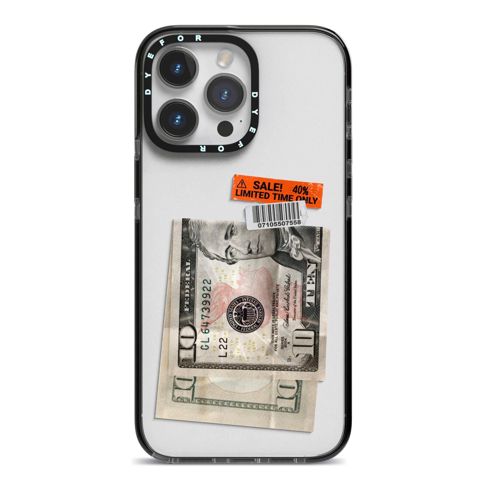 Money and Sale Sticker iPhone Case Money and Sale Sticker iPhone Case