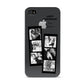 Monochrome Anniversary Photo Strip with Name Apple iPhone 4s Case