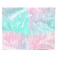 Monogrammed Pink Turquoise Pastel Marble Personalised Wrapping Paper Alternative