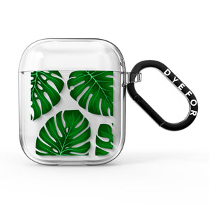 Monstera Leaf AirPods Case