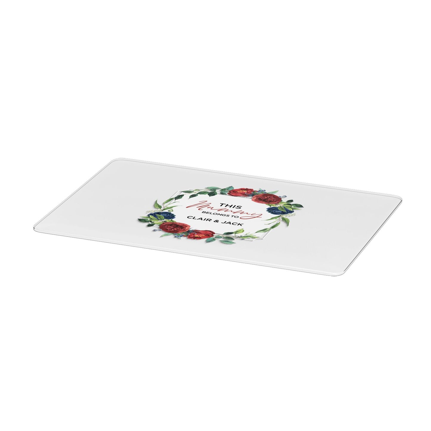 Mothers Day Flower Plaque Apple MacBook Case Only