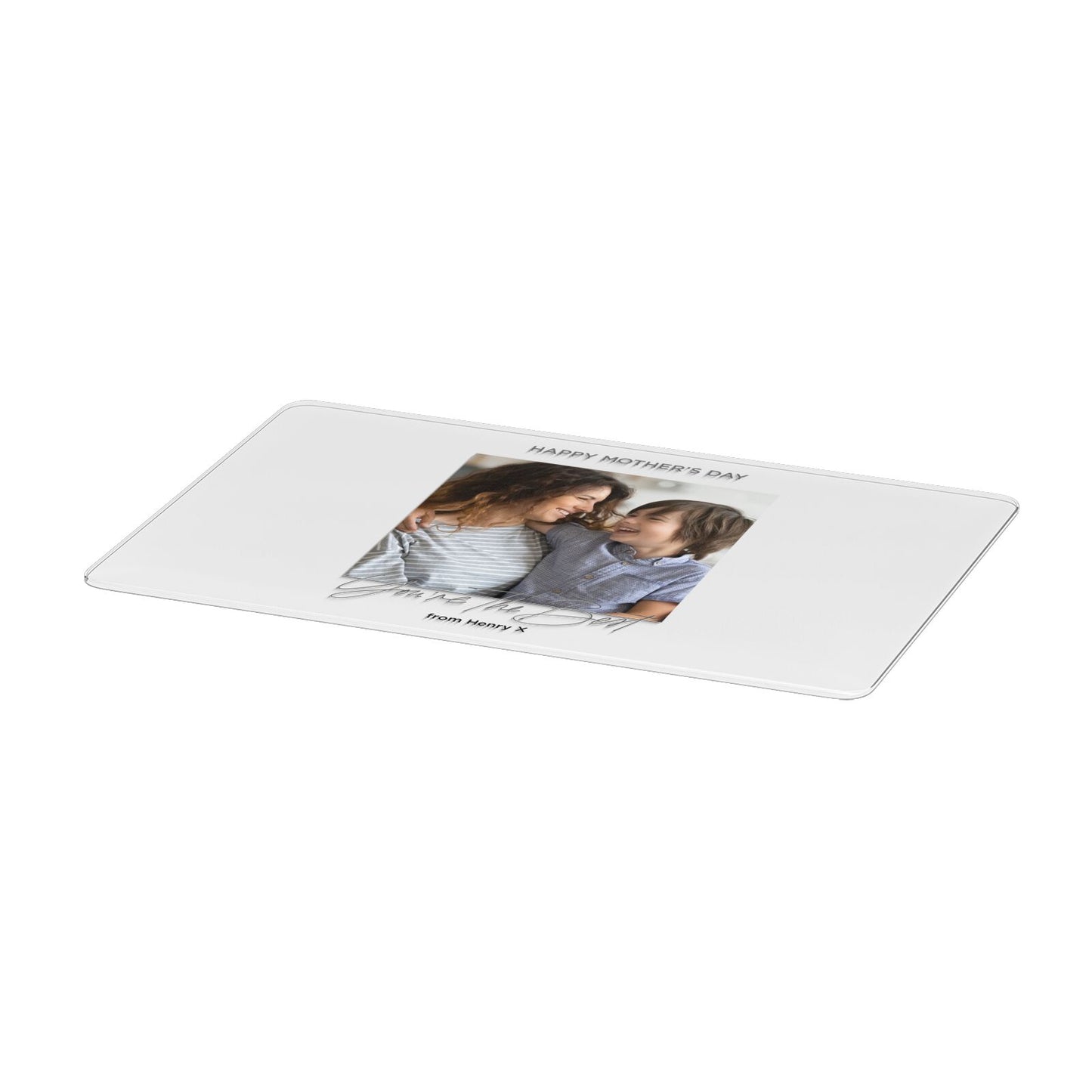 Mothers Day Photo with Name Apple MacBook Case Only