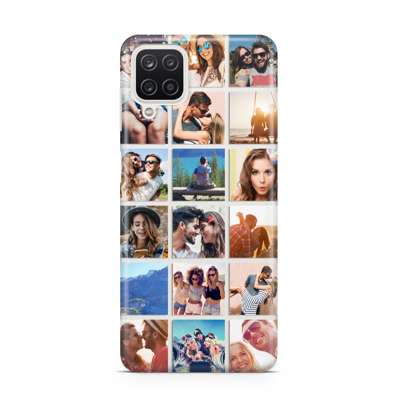 Multi Photo Collage Samsung A12 Case